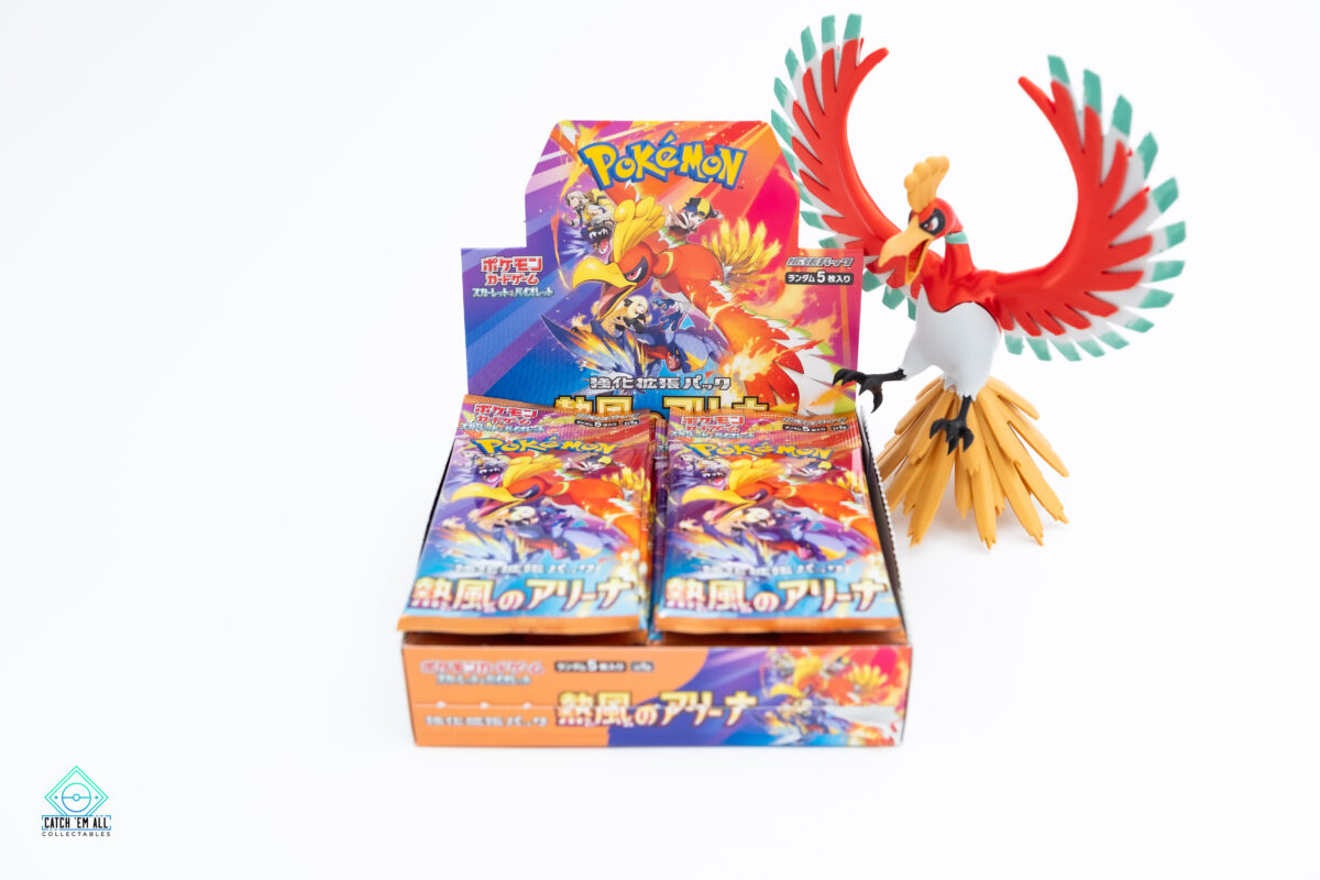 Heat wave arena booster box met Ho-oh 3D print