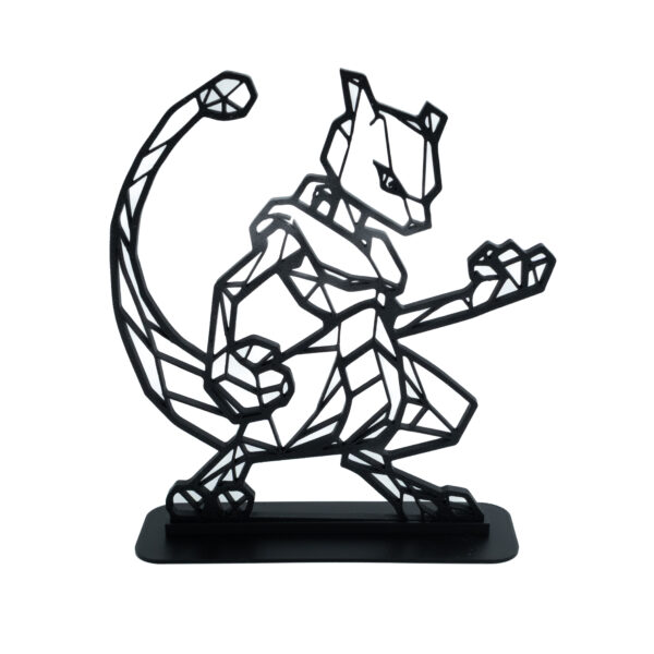 Mewtwo Low Poly 3D print