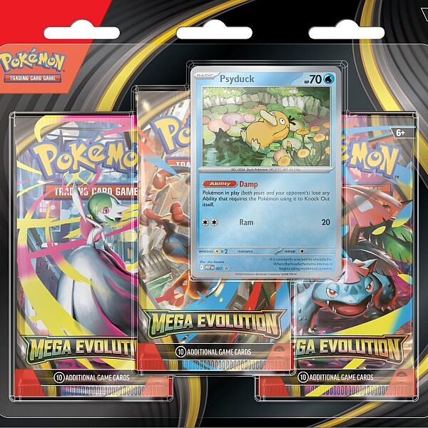 Pokémon Mega Evolution: 3-pack Blister Psyduck