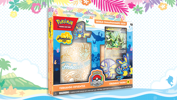 Pokémon World ChampionshipDeck 2024: Fernando Cifuentes - Iron Thorns ex - Masters Division Champion