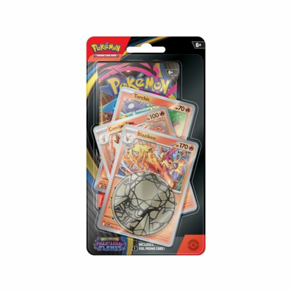 Pokemon Pokémon Mega Evolutions Phantasmal Flames : Premium Checklane Blister - Blaziken
