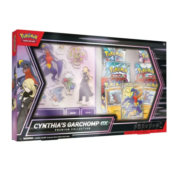 Pokémon Cynthia's Garchomp Ex Premium Collection Box