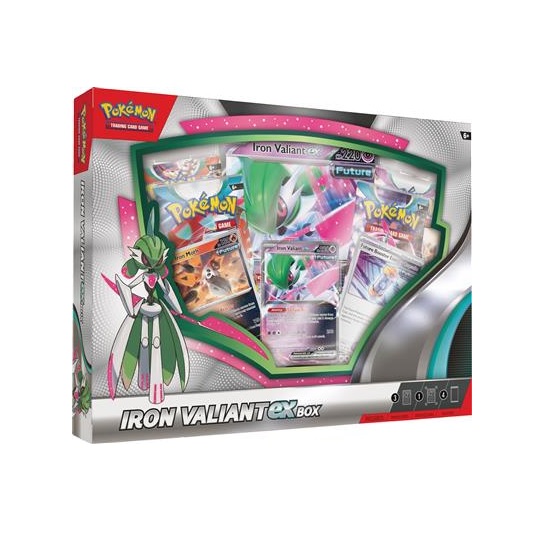 Pokémon Paradox Rift: Iron Valiant EX Box