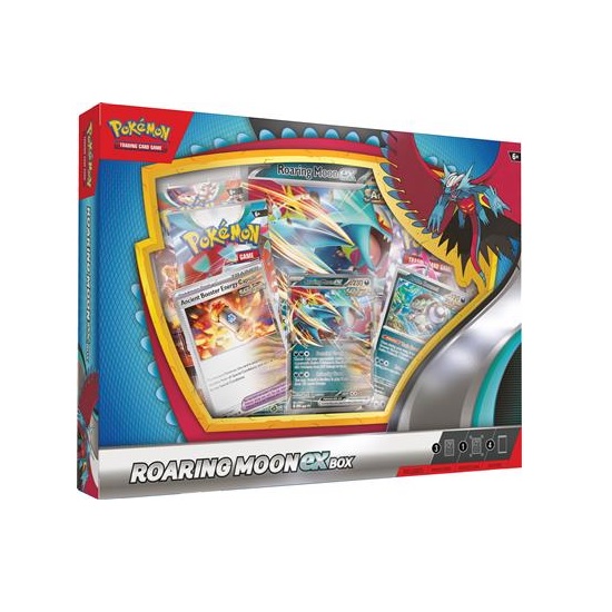 Pokémon Paradox Rift: Roaring Moon EX Box
