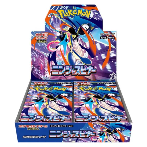 Pokémon Mega Evolution expansion: Ninja Spinner (M4) booster box