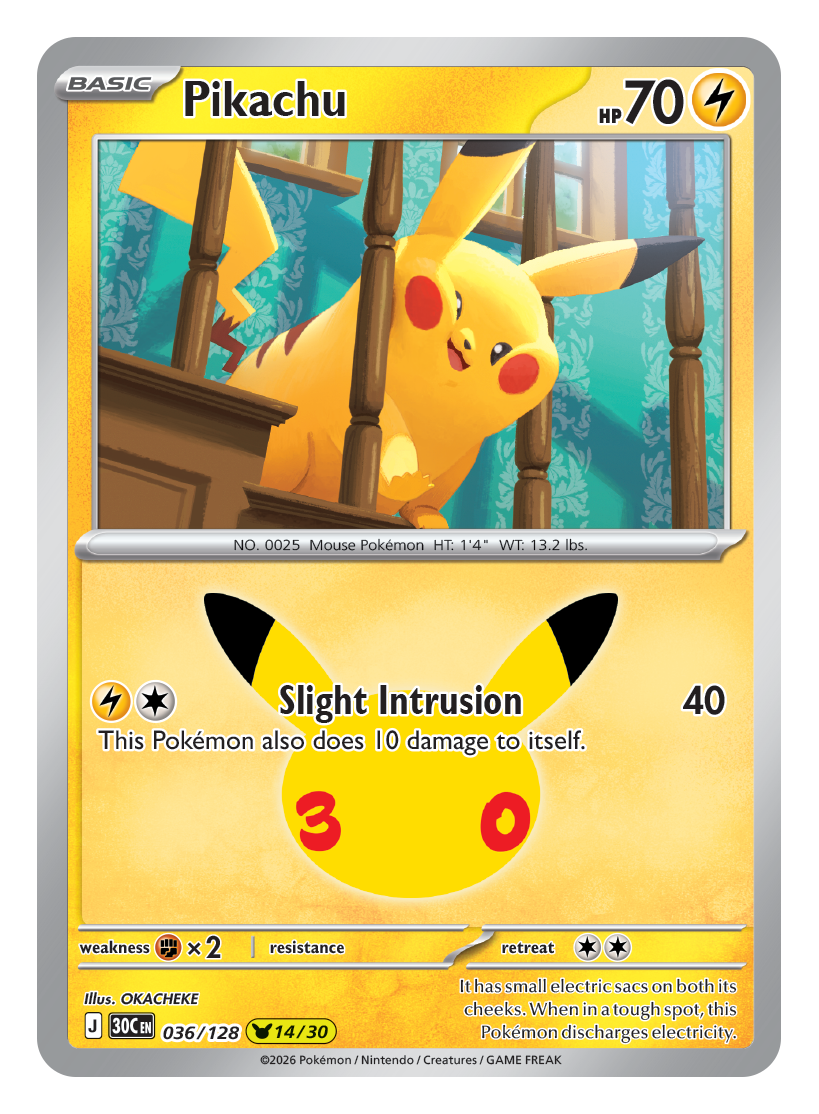Pikachu #036